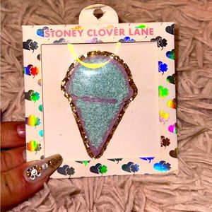 BNIP Vintage Stoney Clover Lane Sparkly Ice Cream Cone Patch